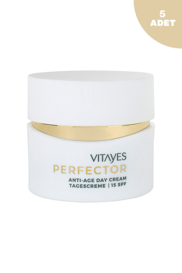 5x - PERFECTOR Gündüz Yüz Kremi 50ML - SPF 15, Yaslanma Karsiti