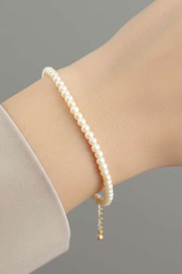 Inci Detayli Zarif Bileklik
