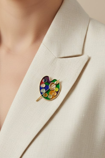 Palet Figürlü Renkli Bros